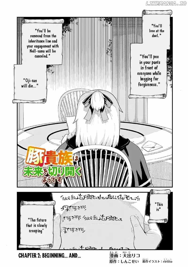 Buta Kizoku wa Mirai wo Kiri Hiraku you desu Chapter 2 2